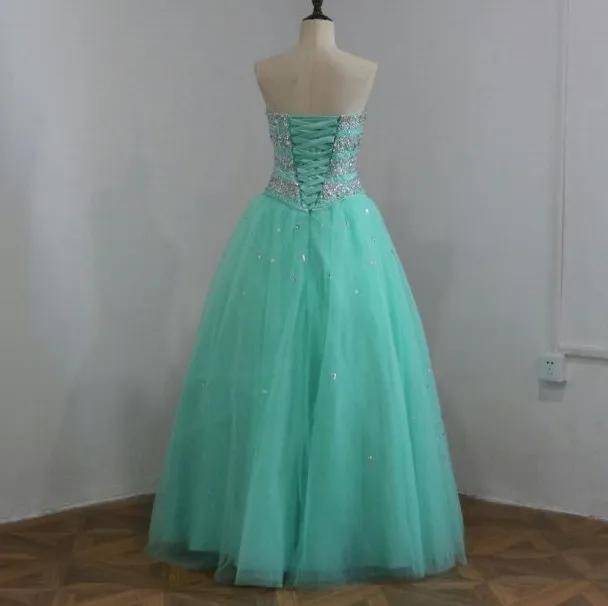 mint two piece quinceanera dresses_conew1