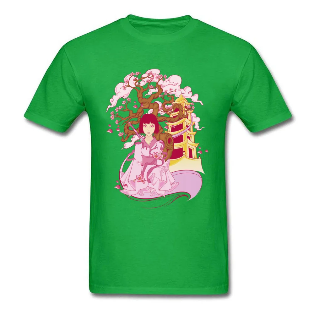 Cherry Blossoms_green