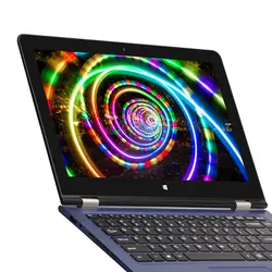 Лицензии Windows10 13,3 дюймов сенсорный ноутбук 4 ядра планшетный ПК Intel Apollo Lake N3450 8 г + 128 г Распознавание отпечатков пальцев