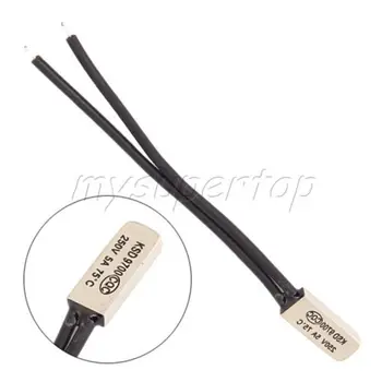 

20PCS KSD9700 Bimetal 75 Degrees NC Temperature Control Switch For Transformers