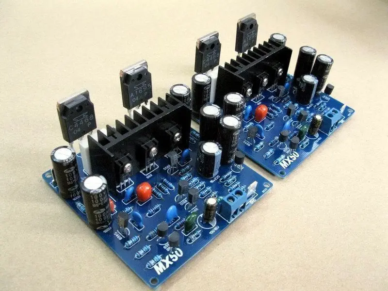 

MX-50 Circuit 2.0 Channel 100W + 100W 8 Ohm C4468 A1695 Power Tube Amplifier Board