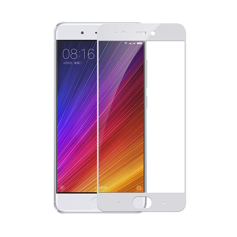 Защитная пленка для экрана для Xiao mi Red mi 4A 5 Plus 6A S2 Note 3 4 4X5 5A 6 Pro mi A1 A2 5S Plus 6 8 SE Pocophone F1 закаленное стекло - Цвет: Белый