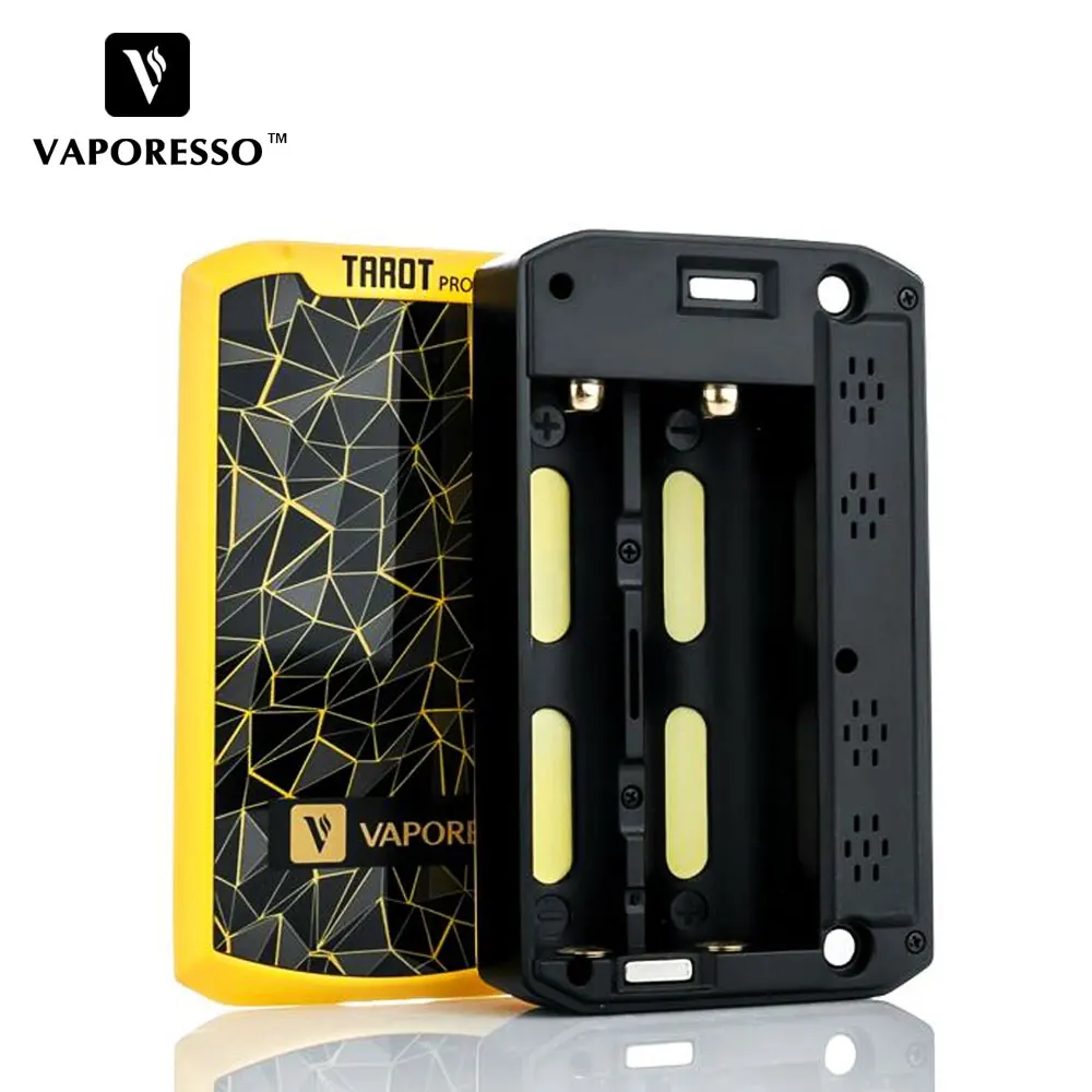 

Original Vaporesso Tatot Pro 160w VTC Mod Supports Smart VW/ TCR/ Bypass Modes Vape Mod Electronic Cigarette Vape Box Mod