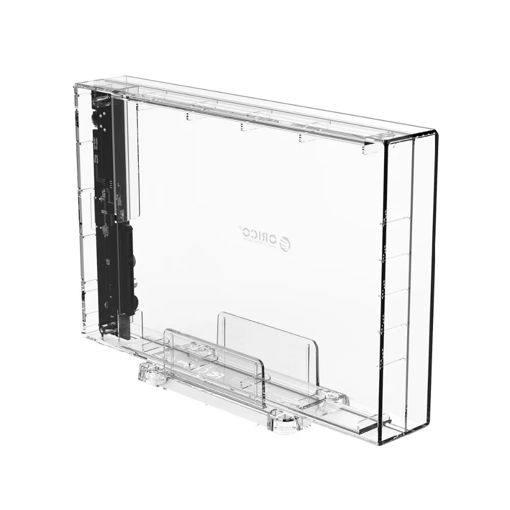 ORICO SATA to USB3.0 HDD Enclosure High Speed 5Gpbs Transparent 3.5 Inch Hard Disk Case Support UASP HDD Docking Station ORICO SATA to USB3.0 HDD Enclosure High Speed 5Gpbs Transparent 3.5 Inch Hard Disk Case Support UASP HDD Docking Station