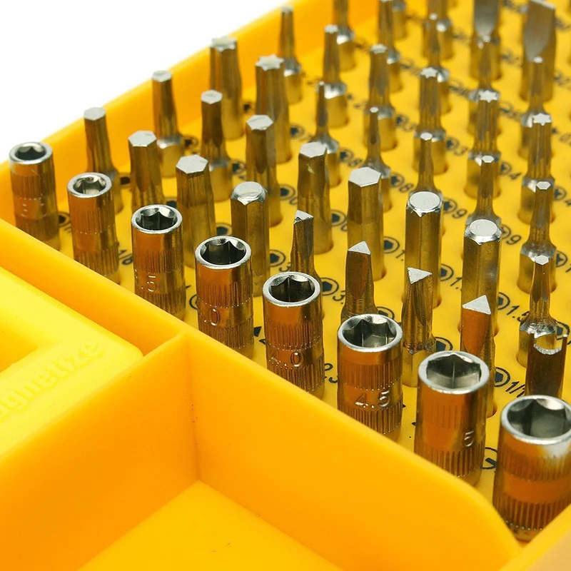 108 in 1 Screwdriver Sets Multi-function Computer Repair Tool Kit Essential Tools Digital Mobile Cell Phone Tablet PC Repair