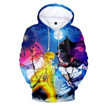 

Anime Naruto Anime Male/Female 3D Print Hoodies Sweatshirts 3D Leisure Street Wear Style Sweatshirt Uchiha Sasuke Hoodies