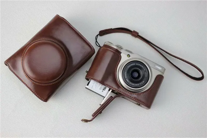Чехол для камеры FUJIFILM XF10 чехол из искусственной кожи с внутренней защитой от