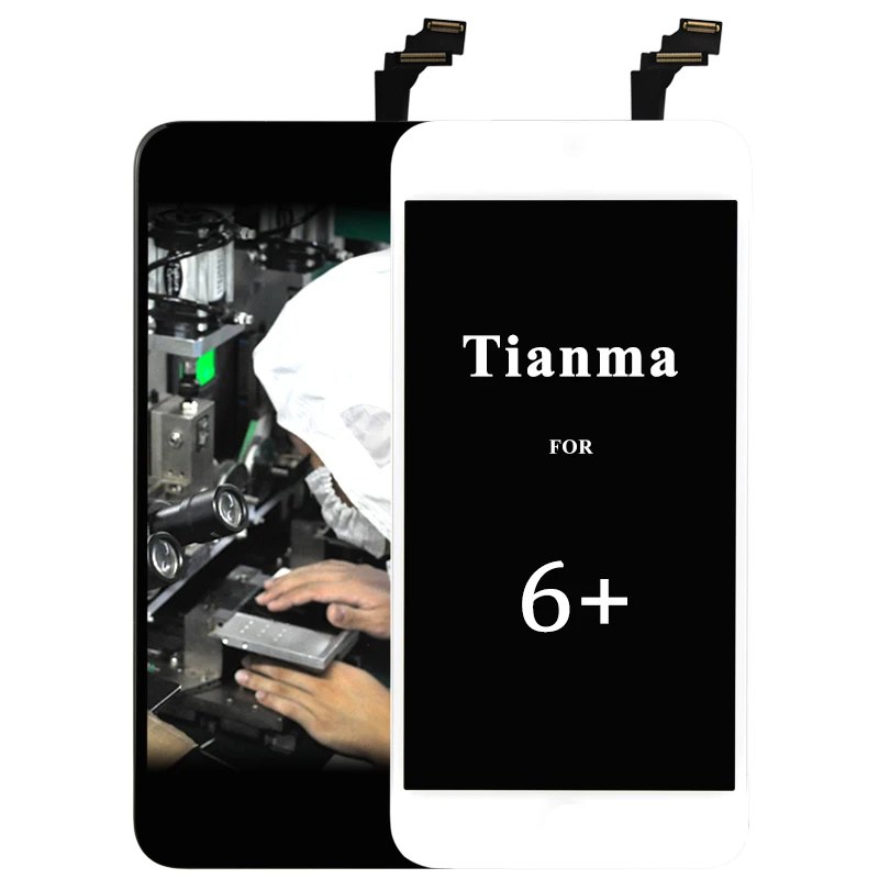 

50pcs china Replacement Wholesale Repair Parts For iPhone 6 Plus LCD Screen Display And Digitizer Assembly+Cameral