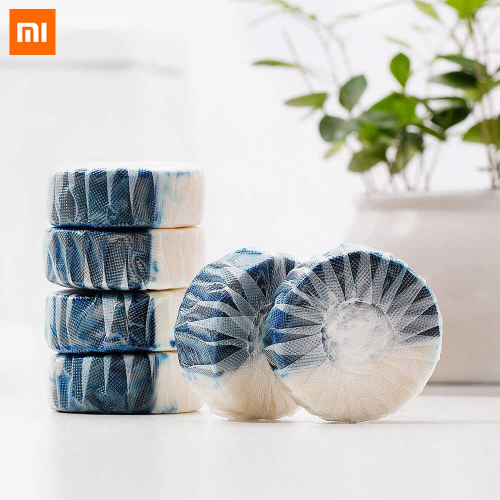 

Xiaomi Mijia Clean-n-fresh Double-effect Toilet Block Independent Water-soluble Film Packaging Anionic Active Factor Deep Clean