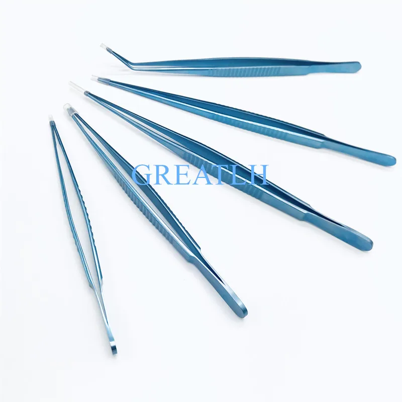 

18cm-25cm Titanium Debakey Vascular and Cardiac Dissecting Forceps Atraumatic Laboratory