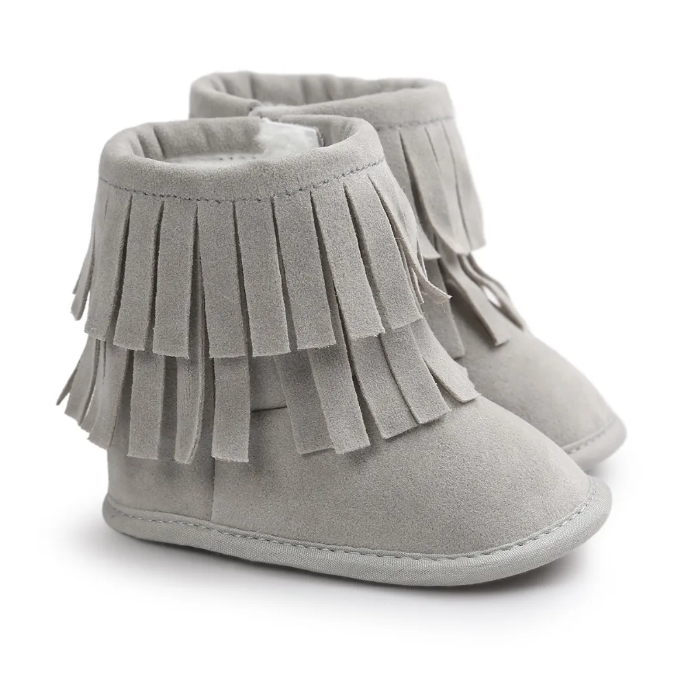 Bosudhsou R 47 Bebe Fille Chaussures Bebe Mocassins Fourrure Doux Semelle Bebe Chaussures Bebe Enfants Chaussons Chaud Hiver Botte Enfants Vetements Aliexpress
