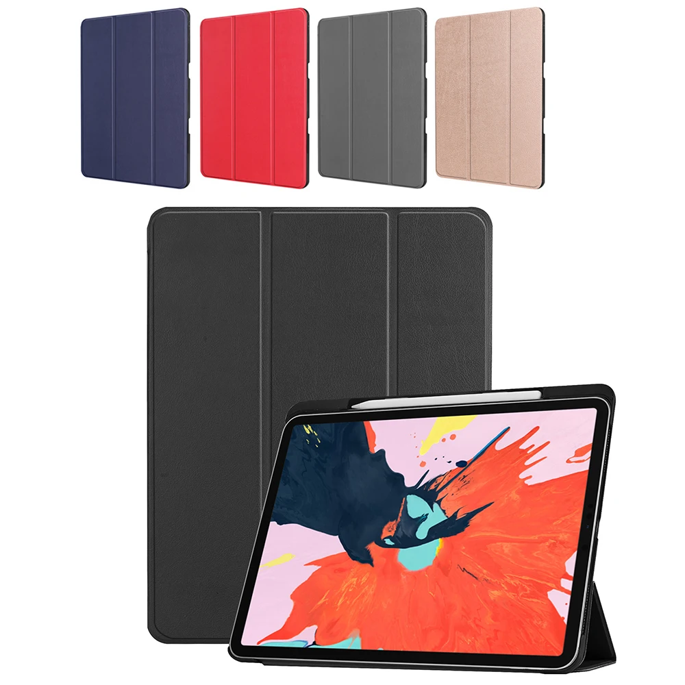 Высокое качество для iPad Pro 12 9 протектор рукав тонкий PU умный чехол с Apple карандаш