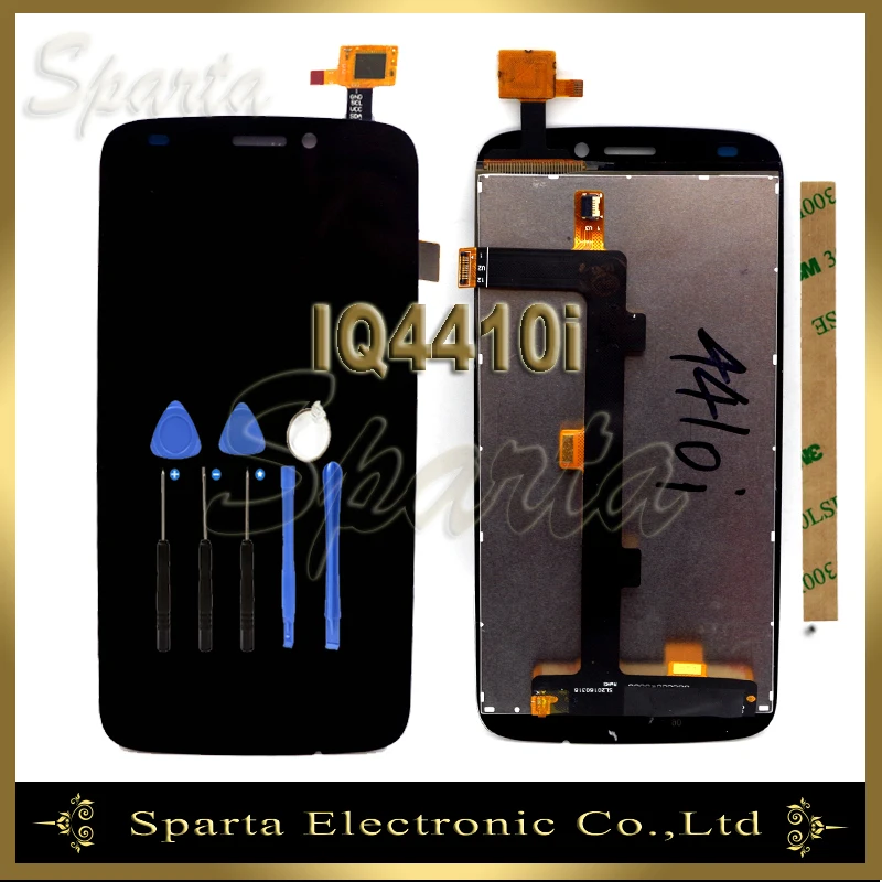 

LCD Display For Fly IQ4410i LCD Display Screen With Touch Screen Assembly+ Tools+3M Sticker