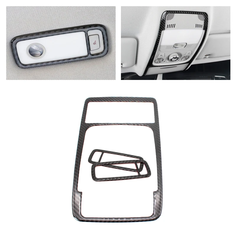 Для Audi Q5 2009 2010 2011 2012 2013 2014 2016 2017 углеродное волокно автомобисветильник