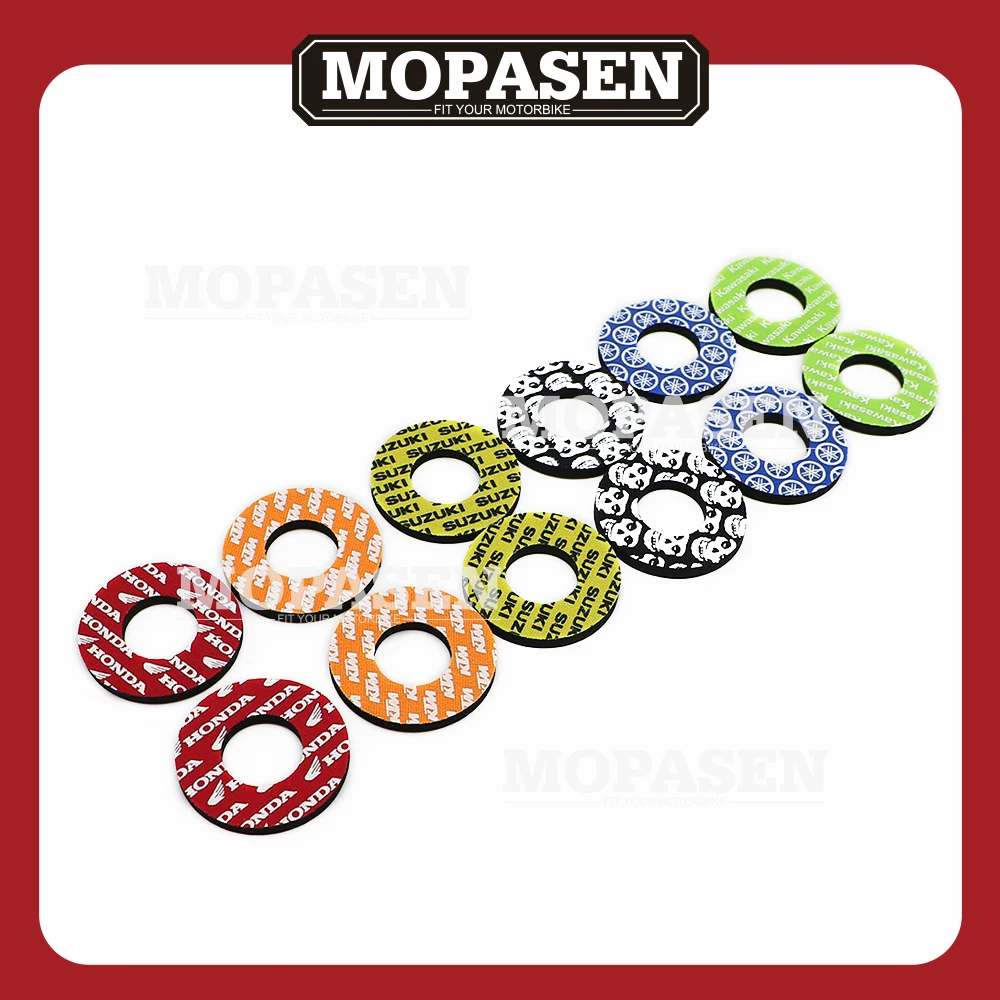 Motorcycle Mental Mulisha Grip Donuts for KTM CR CRF XR YZ YZF WR WRF