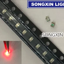 100 шт. мигающий светодиодный Диод SMD диоды светодиодный s 0805 красный мигающий светодиодный SMD диоды 0805 SMD мигающий светодиодный s мигающий светодиод