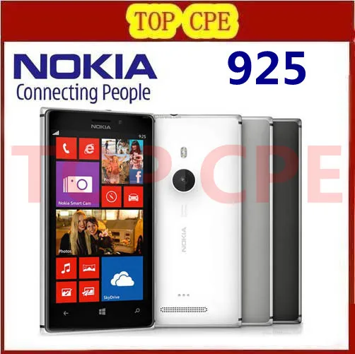 Nokia Lumia 925 Refurbished Original Windows Mobile Phone 4 5 8MP WIFI GPS 3G 4G GSM