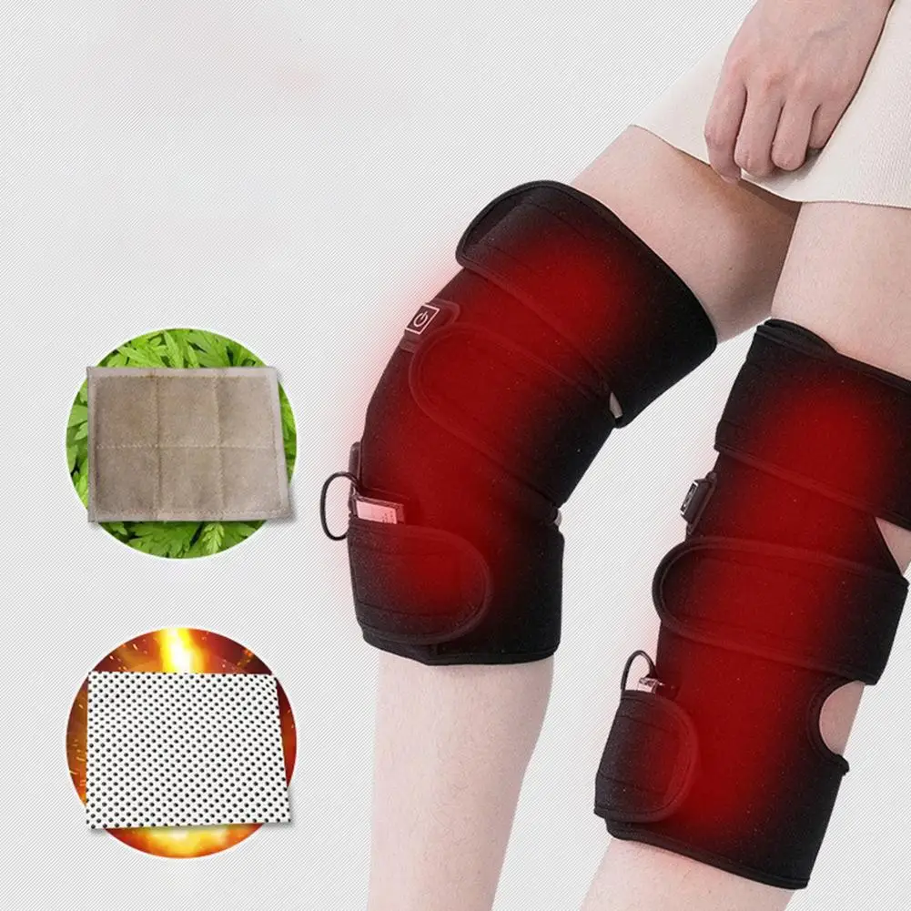 

Joylife 1 Pair Winter Infrared Arthritis Rheumatism Therapy Electric Heating Knee Pads