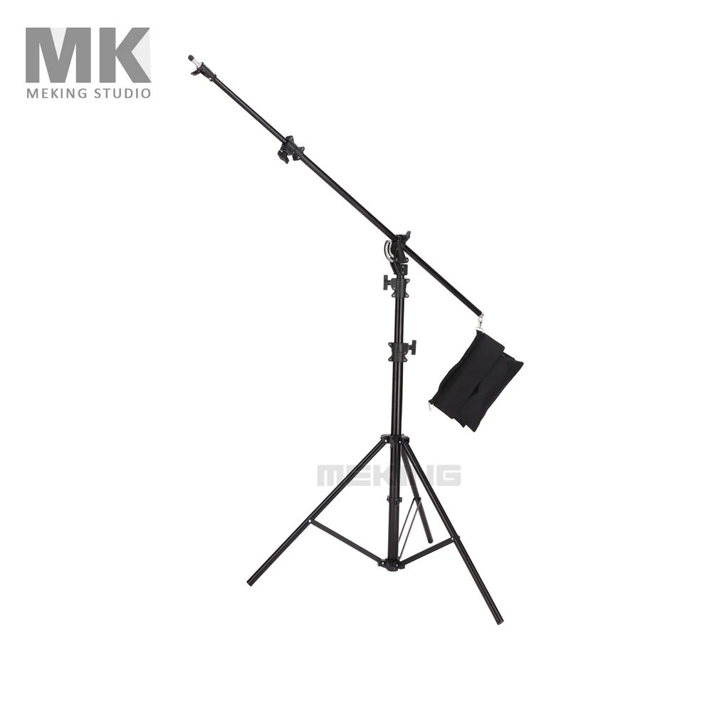 5m Light Stand Tripod Heavy Duty Lighting Boom Stand Photo Studio