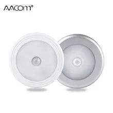 Lampe LED sous-meuble sans fil avec capteur de mouvement automatique PIR, veilleuse infrarouge alimentée par batterie, interrupteur tactile, lampe d'escalier de garde-robe