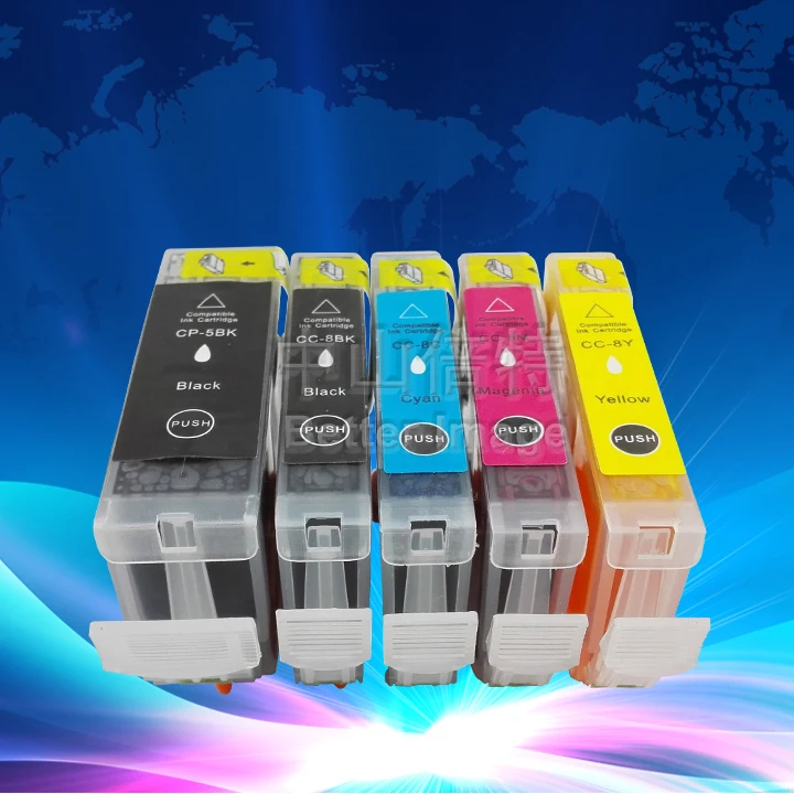 1 Set of compatible cartridge for Canon PGI-5 CLI-8 Ink Cartridges IP4200 IP4300 IP4500 IP5200 MP500 MP530 MP600 MP610 etc. | Компьютеры и
