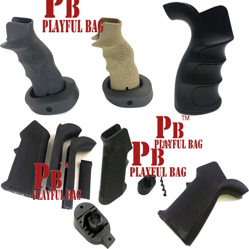 

Toys outdoor sports tactics nylon G27 G16 MK18 sniper ELE elementi EX169 480 motor grip bottom cover two wave box handle gel gun