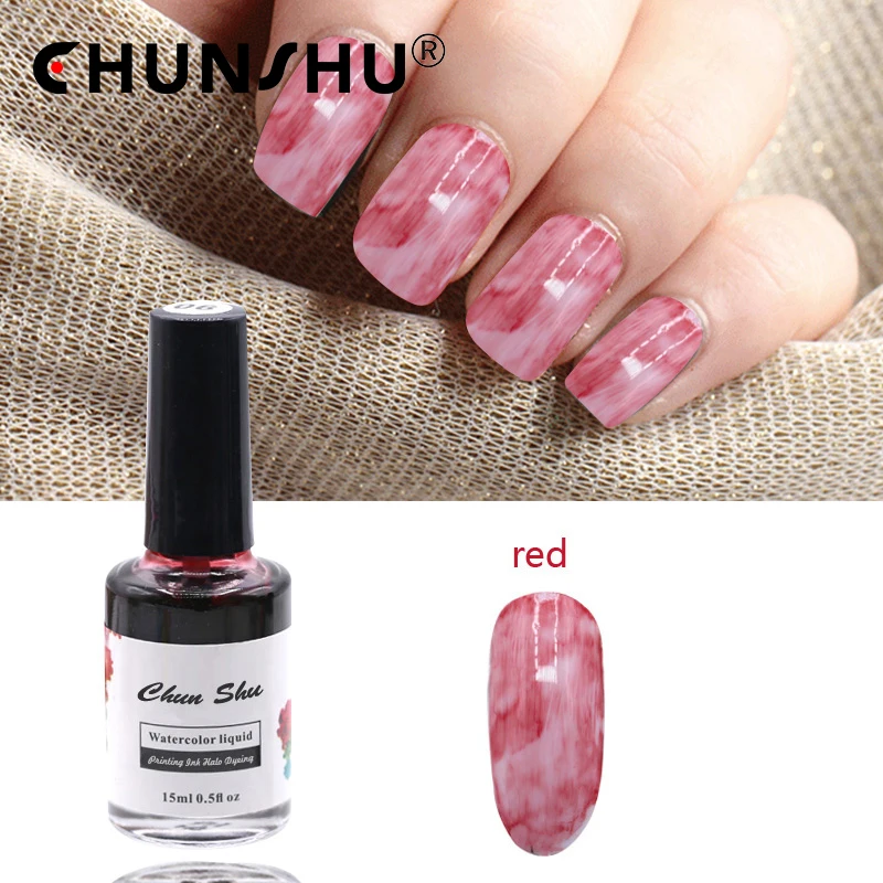 2019 Halo Dye гель для ногтей красный Маникюр Лаки Мода DIY арт лак натуральный сушки
