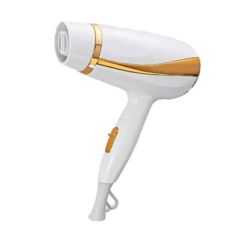 

1600W-1999W Hair Dryer Foldable High Quality Gold Salon Hair Styling Tool Hair Fashion Equipment Free Shipping