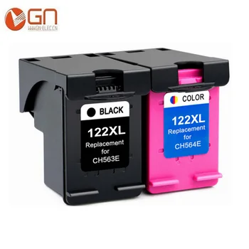 

GN 122XL Refilled Ink Cartridge Replacement for HP 122 for Deskjet 1000 1050 2000 2050s 3000 3050A 3052A 3054 1010 1510 printer
