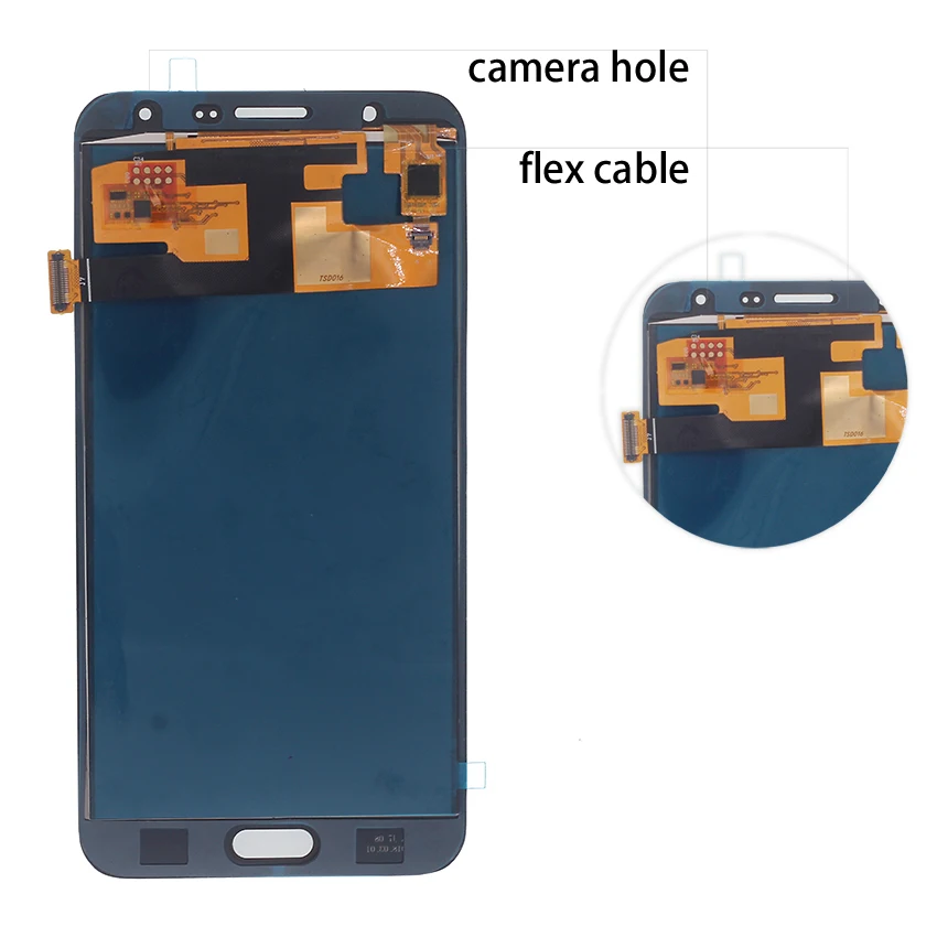 AMOLED LCD для SAMSUNG Galaxy J7 2015 дисплей J700 J700F J700M J700H сенсорный экран Запчасти|Экраны