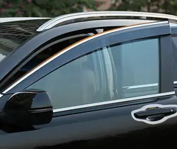 Для Honda CRV CR-V 2018-2017 наружная дверь окно Ветер козырек щит Дождь Защита от солнца гвардии Vent тенты крышка 4 *