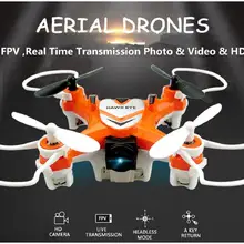 Wifi FPV Remote Control Mini Drone 2.4G 4CH 6 Axis LED Camera HD Video RC Quadcopter Toy Helicoptero Children Kid Gift Toys