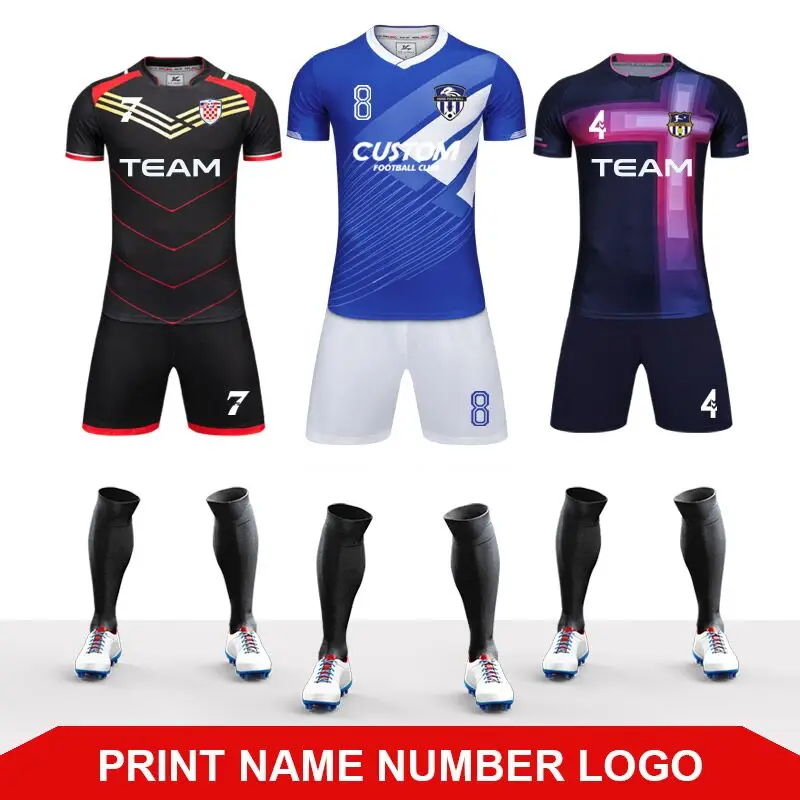 Jersey Soccer 2019 Survement Football Kit Mens Sports Suits Professional Football Jerseys Custom Design Tracksuit Soccer Uniform Jersey Soccer 2019 Survement Football Kit Mens Sports Suits Professional Football Jerseys Custom Design Tracksuit Soccer Uniform