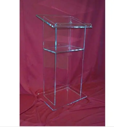 AAcrylic Lectern/Lucite церковный Подиум прозрачного ПММА Pulpit glass церковная кафедра акриловый Подиум