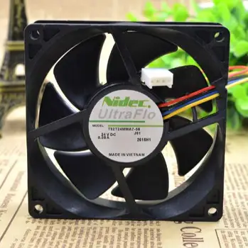 

Original Nidec T92T24MMA7-58 24V 0.08A 90*90*25 9CM 4 wire inverter cooling fan