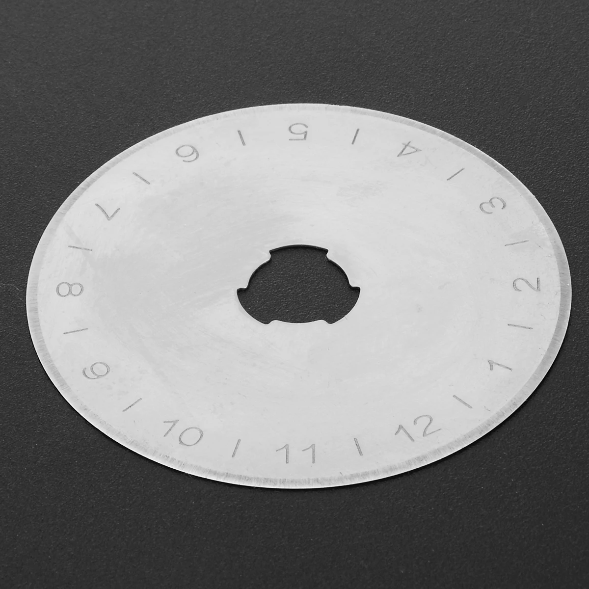 10pcs 45mm Rotary Cutter Blades with Scale Patchwork Fabric Leather Craft Circular Paper Colth Cut Refill Sewing Quilting
