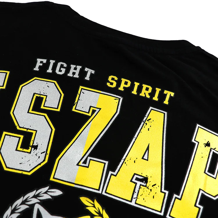 VSZAP Fighting Санда бокс ММА футболка для занятий спортом боевые искусства Фитнес Обучение Муай тайская футболка для мужчин Homme