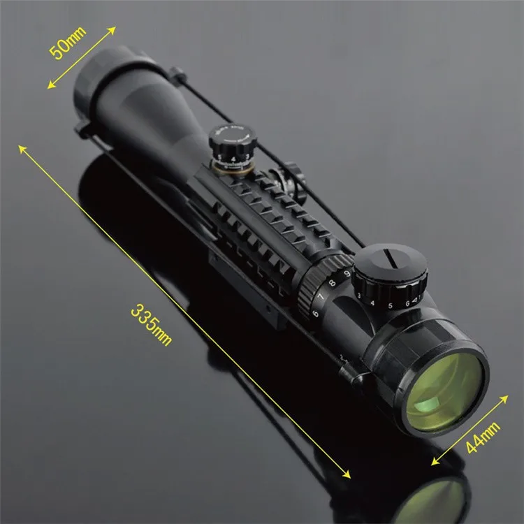 C 3-9X40 EG LLL ночного видения прицелы пневматическая винтовка пистолет прицел Открытый охотничий телескоп прицел высокий рефлекс Снайперский прицел