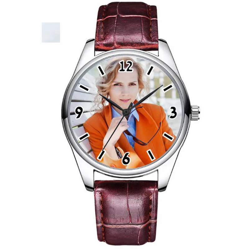 

A3330 Personality Creative Design Customized Logo Wrist Watch Print Photo Special OEM Watches For Men Unique Christmas Gift