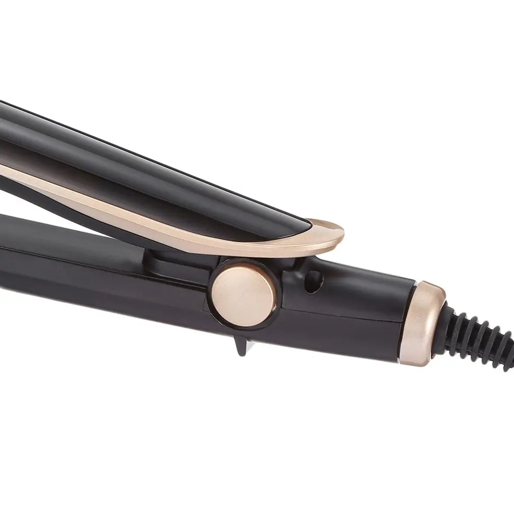 Kemei KM-2219 инфракрасный выпрямитель волос керамический термостатическое покрытие стайлер для укладки волос прямолинейные щипцы для волос Ion Perm
