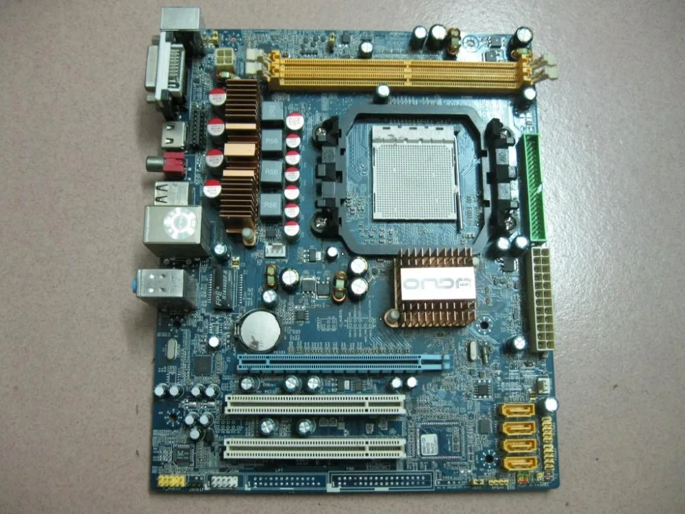 Free shipping for Onda N78C MCP78 motherboard DDR2 fully integrated support AM2 AM3 CPU 100% new desktop motherboard 945gc f fully integrated network support core celeron 775 pin motherboard ddr2 free shipping