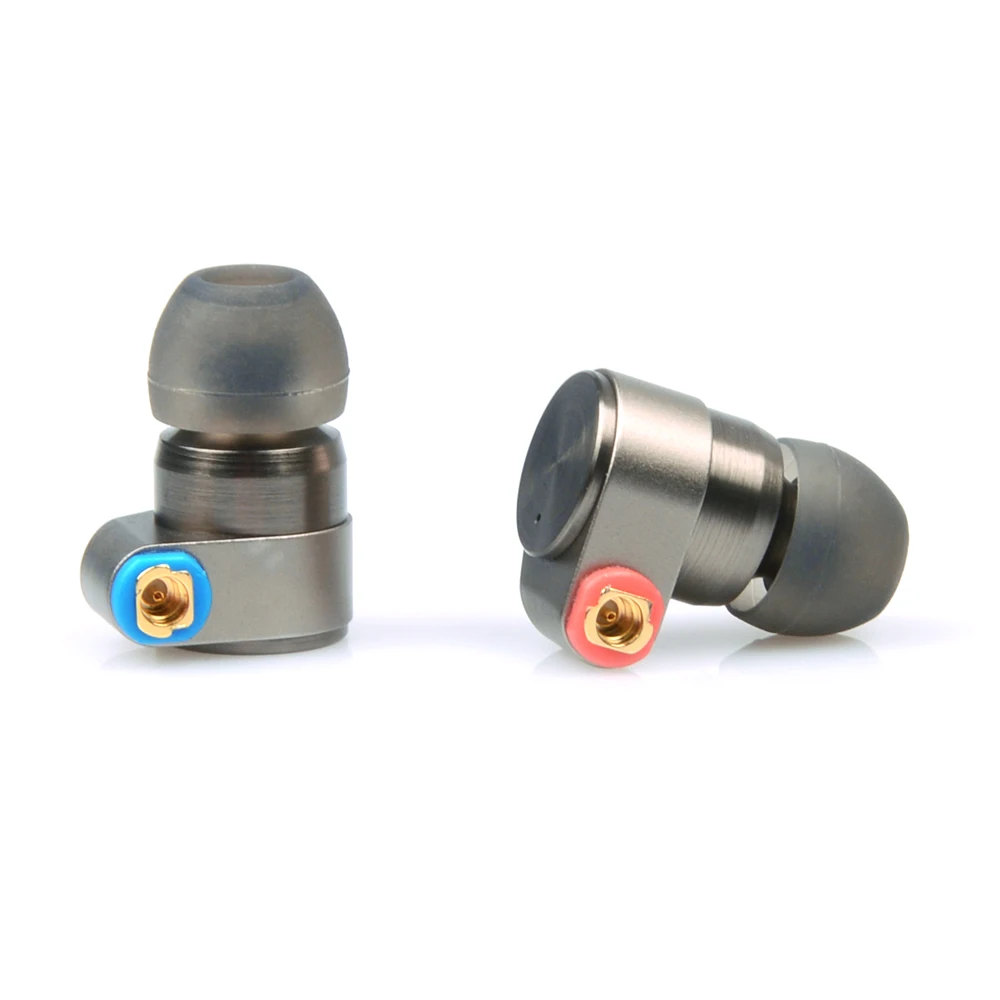 Lata de Alta Fidelidade Estanho 3.5mm no Ouvido Fone Dupla Unidade Dinâmica Alta Baixo dj Metal Mmcx Destacável t2 - Pro - Image 2
