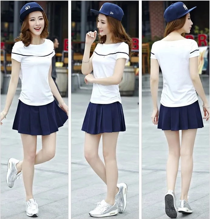 Rushed New Women S Tennis Sport Suit 2015 Lover Summer Wardrobe