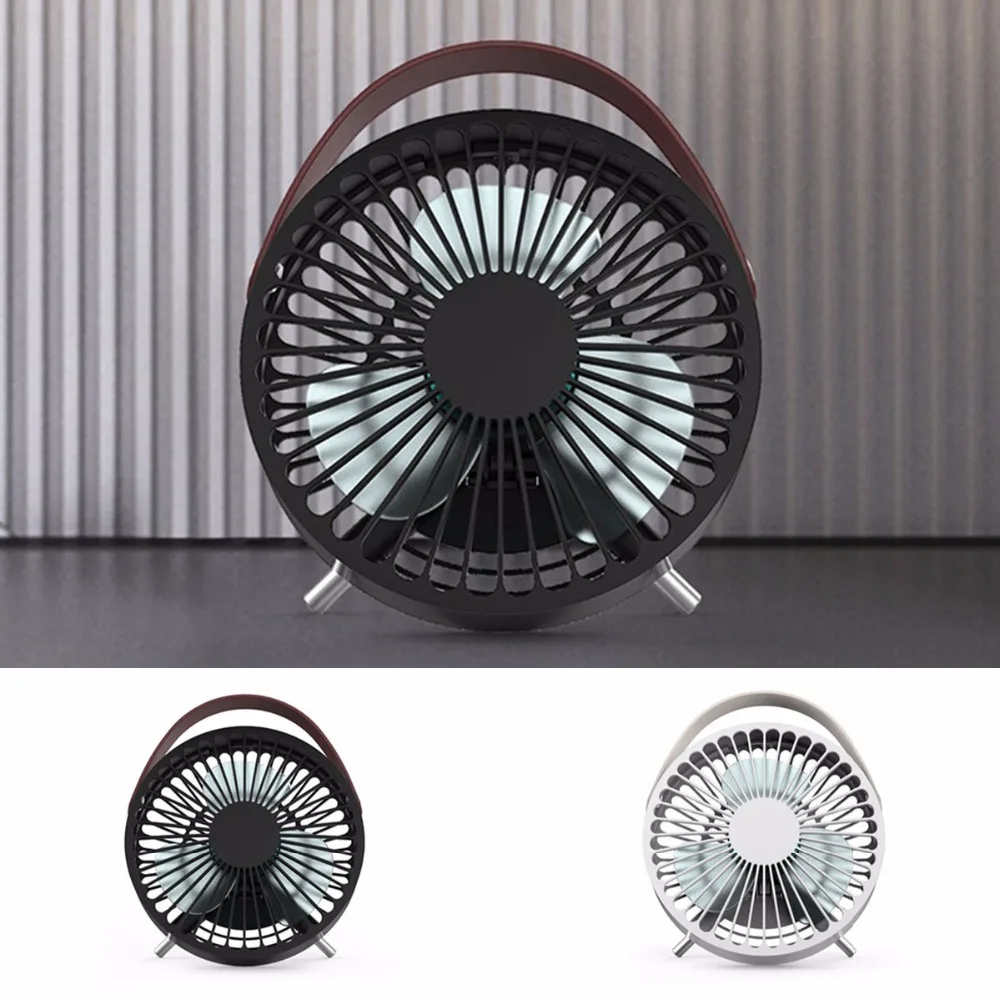 SOONHUA Portable Ultra quiet Mini USB Desk Fan Office Mini Fan Silent