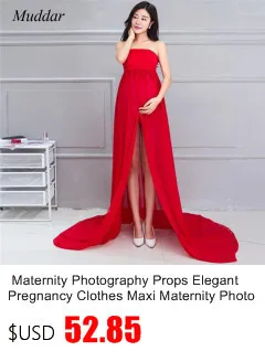 Платье для беременных с высокой талией эластичные юбки-карандаш для живота для беременных женщин с разрезом сзади Одежда для беременных весна осень MAS225