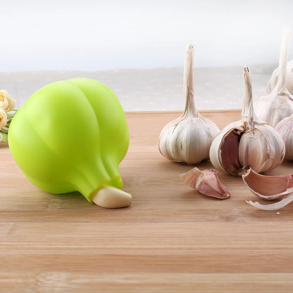 

IVYSHION 1Pc Magic Food Grade Silicone Garlic Peeler Garlic Stripping Tool Home Kitchen Accessories Tools For Kitchen