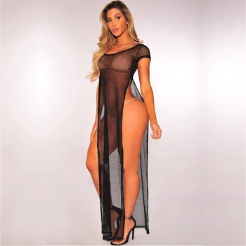 

Women's Sheer Bikini Cover Up Swimwear Swimsuit Bathing Suit Summer Beach Dress