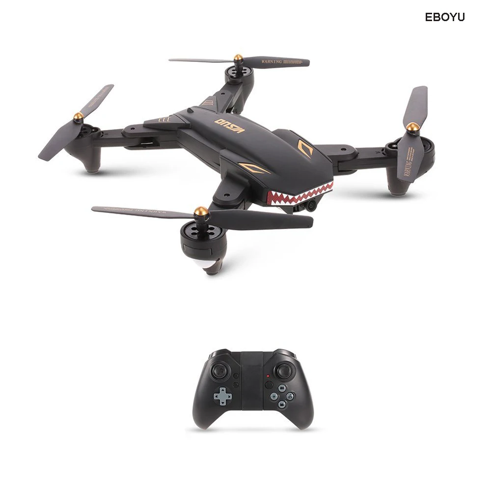 EBOYU XS809S-HD-G, 720 P, широкоугольная HD камера, Wi-Fi, FPV, складной Дрон, один ключ, возврат высоты, удерживающий g-сенсор, Радиоуправляемый квадрокоптер, Дрон