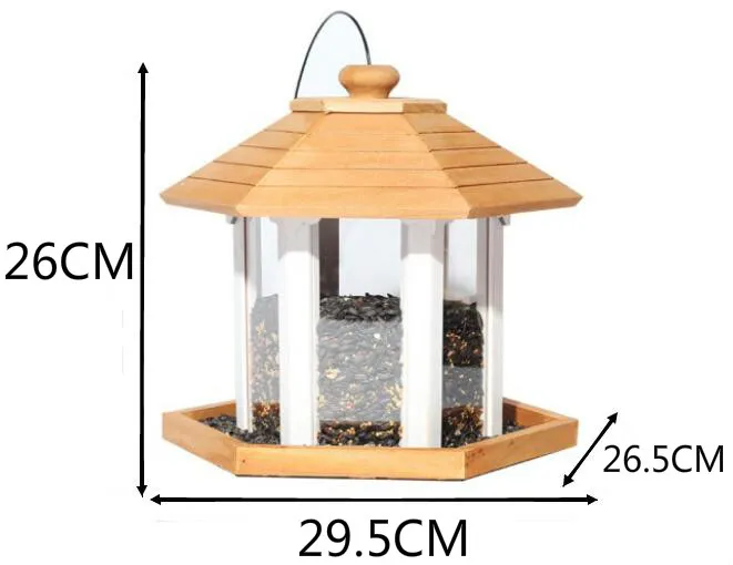 Открытый Защита диких птиц кормушка вилла украшения сада наблюдение за птицами кормушка для птиц ZP3301339