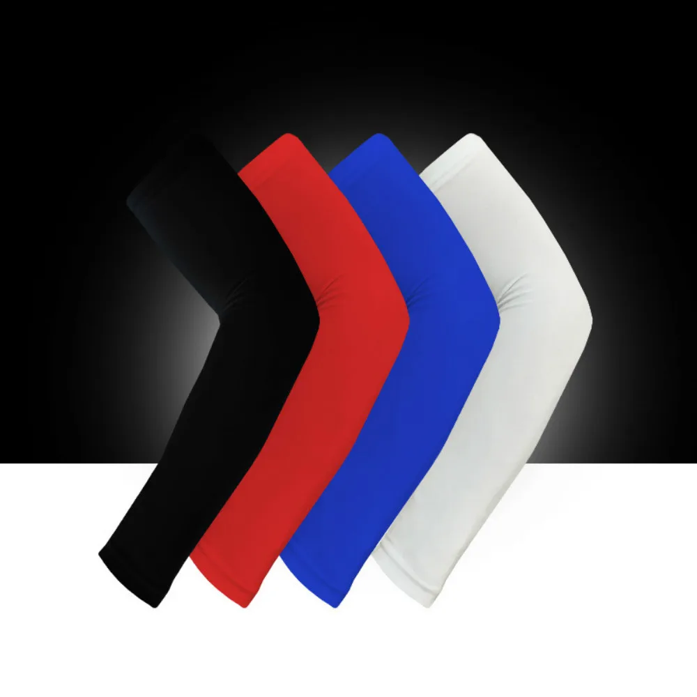 

Basketball Football Arms Sleeves Men's Outdoor Riding Sunscreen Sports Sleeve Basketball Arm Elbow Sleeve Arm Cover Warmer 0021